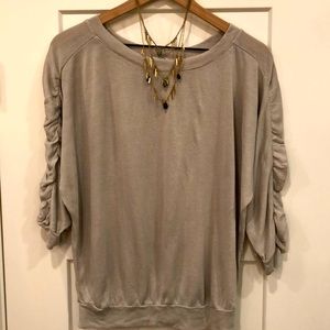 Woman’s quarter sleeve blouse